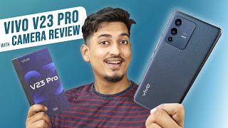 Vivo V23 Pro Black Color ⚡ Unboxing and Detailed Camera Review 📸 [upl. by Ainegue]