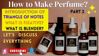 How to Make Perfume  ghar per perfume kaise bnaye  Perfume making tutorial  Part 2 [upl. by Glogau]