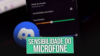 Como CONFIGURAR o MICROFONE no DISCORD [upl. by Engapmahc]