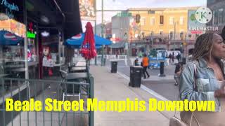 Beale Street Memphis Downtown [upl. by Jeffcott]