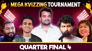 Mega KVizzing Tournament  QF4 ft Abhirupa Debjit Neville amp Rohan [upl. by Gypsy]