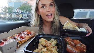 Cheesecake Factory Mukbang NEW pizza fried mac n cheese cheesecake and more [upl. by Nirac504]