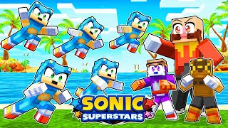 CLONE Sonics ATTACK  Sonic Superstars Minecraft  2 [upl. by Ojok19]