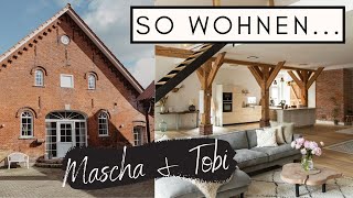 SO WOHNENMascha und Tobi  Stylishes DIY Loft im alten Kuhstall in der Nähe von Bremen [upl. by Nithsa782]