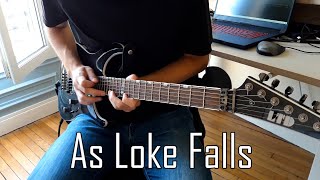 Amon Amarth  As Loke Falls Guitar Cover The way Johan and Olavi play it [upl. by Aikem371]