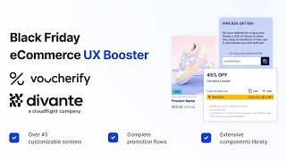 Black Friday Ecommerce UX Booster Divante x Voucherify [upl. by Attiuqal]