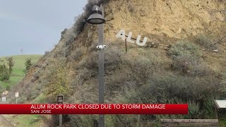 Alum Rock Park closed due to storm damage [upl. by Ejrog]