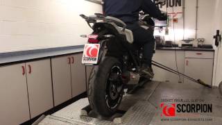 BMW S1000XR OEM vs Serket Parallel SlipOn  By Scorpion Exhausts [upl. by Melinda405]