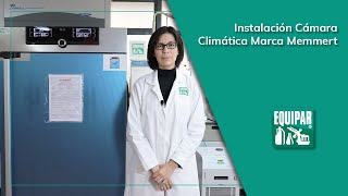 Memmert  Instalación Cámara Climática [upl. by Suicul167]