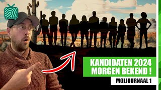 🔥Zijn Morgen De Kandidaten Van Seizoen 24 Bekend  MOLJOURNAAL 1  Wie is de Mol 2024 [upl. by Maudie]