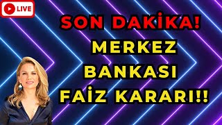 sondakika Merkez Bankası faiz kararı [upl. by Aldis]