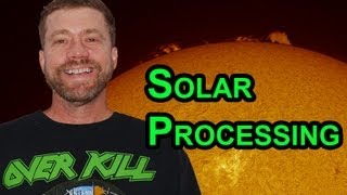 Planetary Imaging amp Processing Tutorial Solar Surface Autostakker Photoshop  P4 [upl. by Thirza]