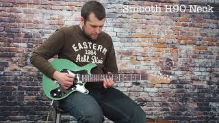 Porter Guitars Khrosis with H90 pickups overdrive demo [upl. by Mackenzie236]