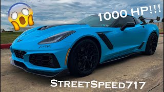 Street Speed 717s LMR Built 1000HP ZR1 Destroys ALL [upl. by Pearman]