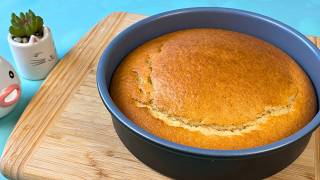 Cake in 2 minutes  Easy recipe simple home baking [upl. by Mauricio]