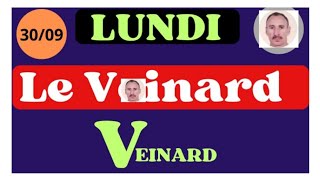 LUNDI 30092024 QUINTÉ ANALYSE PAR LE VEINARD [upl. by Arvid]