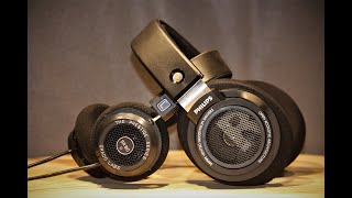 Grado SR80e Vs Philips SHP9500 [upl. by Swanhilda349]