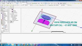 RECONFIGURABLE ANTENNA BASED ON UWB APPLICATIONS  HFSS ANTENNA DESIGN [upl. by Nylikcaj]