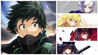 RWBY x Izuku  Izuku x Blake  Oneshot  Part 1 Beacon Academy [upl. by Akihc]