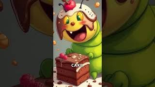 The Very Hungry Caterpillars Journey hungrycaterpillar kidsstories educationalvideos butterfly [upl. by Acinomaj]