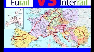 Interrail or Eurail Choosing a Rail Pass for Traveling Europe [upl. by Eneg]