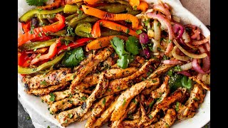 Quick and Easy Chicken Fajita thefreshplate06 [upl. by Eessej790]