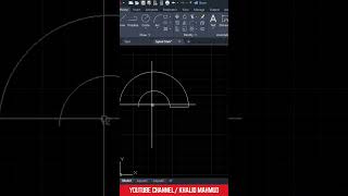 spiral staircase in AutoCAD shorts architecture [upl. by Lledor]