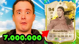 Packing Ronaldinho Saves My £0 FC 24 Team [upl. by Melany157]