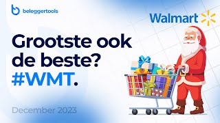 Aandeel Walmart WMT  December 2023  Analyse en waardering [upl. by Tram]