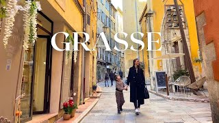 Walk in GRASSE France Provence What to visit around Nice and Cannes French Riviera Travel Guide [upl. by Laven]