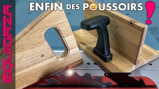 Des poussoirs pour ma scie sur table bosch enfin  😜 [upl. by Ayoras]