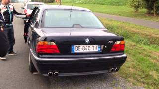 Bmw 740i V8 Sound [upl. by Stanislaus]