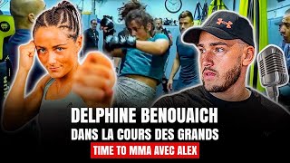 DELPHINE BENOUAICH  PREMIER COMBAT CHEZ LES PROS EN MMA [upl. by Airamesor295]