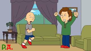 Classic Caillou Gets Grounded But The Words are spelling [upl. by Alrac]