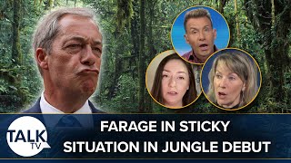 Nigel Farage In Sticky Situation In Jungle  Im A Celebrity  Dr David Bull  Dr Renee Hoenderkamp [upl. by Lounge388]