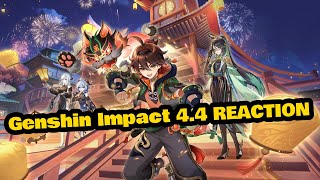 Genshin Impact 44 REACTION [upl. by Ala133]