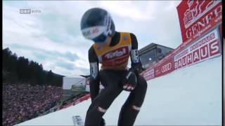 Michael Hayböck InnsbruckBergisel 2015 138m  HR ORF [upl. by Rafaelita]