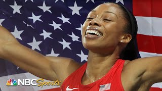 Allyson Felix wins long awaited 200m gold in London  Olympic Games Week  NBC Sports [upl. by Fortunna]