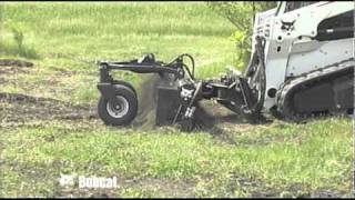 Bobcat Soil Conditioner Attachment Overview [upl. by Ahsinaw943]