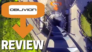 Oblivion Review  Alton Towers [upl. by Aseena]