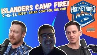 91524  Islanders Camp Fire Guest Brian Compton NHLcom [upl. by Hilar98]