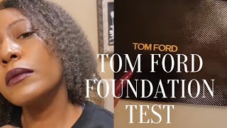 Tom Ford Traceless Soft Matte Foundation  Wear Test  105 Mocha [upl. by Kathi]