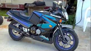 1995 Ninja 600R DREADs New Toy [upl. by Eenafit353]