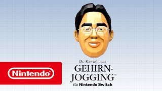 Dr Kawashimas GehirnJogging für Nintendo Switch  Veröffentlichungstrailer [upl. by Jacey]