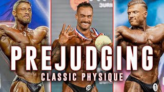 LIVE 🔴 Mr Olympia Classic Physique PREJUDGING 2023  CBUM vs Ramon vs Urs Watchalong [upl. by Dnivra333]