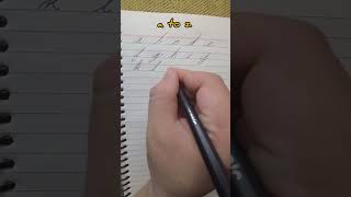 a to z cursive writing  Alphabets  Cursive Letters for kids Alphabets  Learn English [upl. by Kimon176]