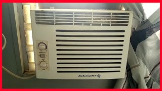 Kelvinator Window type 05 Hp  AIRCON CLEANING STEP BY STEP TUTORIAL [upl. by Htederem]