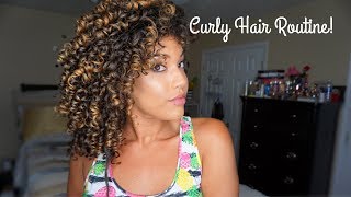 CURLY HAIR CARE REDUCE FRIZZ amp GET EXTRA SHINE  DEFINITION [upl. by Hindu]