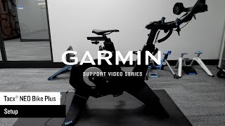 Garmin Support  TacxÂ® NEO Bike Plus  Assembly amp Setup [upl. by Delle]