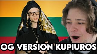 OG Version Kupiuros Lithuanian Rap Reaction [upl. by Dwyer879]